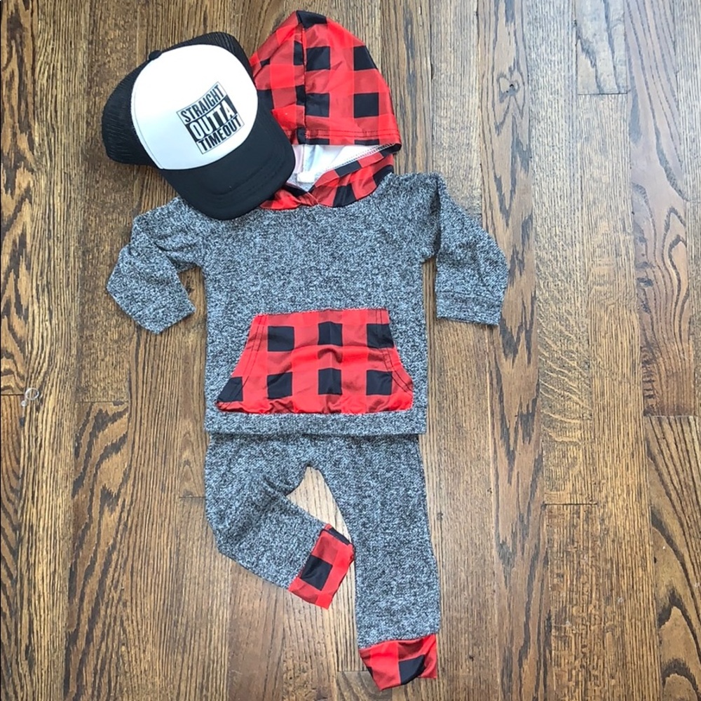 Boutique Infant Boy Matching Set